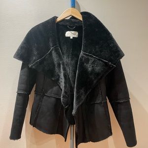 Cupcakes and Cashmere Faux Fur Jacket